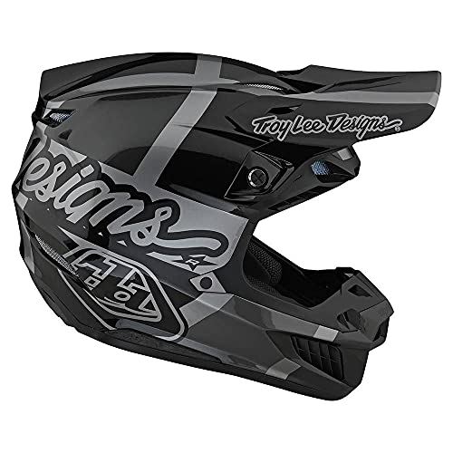 Troy Lee Designs Se5 Quattro Composite Adult Offroad Motocross Dirt Bike Atv Powersports Racing Full Face Helmets Mips Lightweight Ventilated Men Women (Lg, Gray) #TOP5