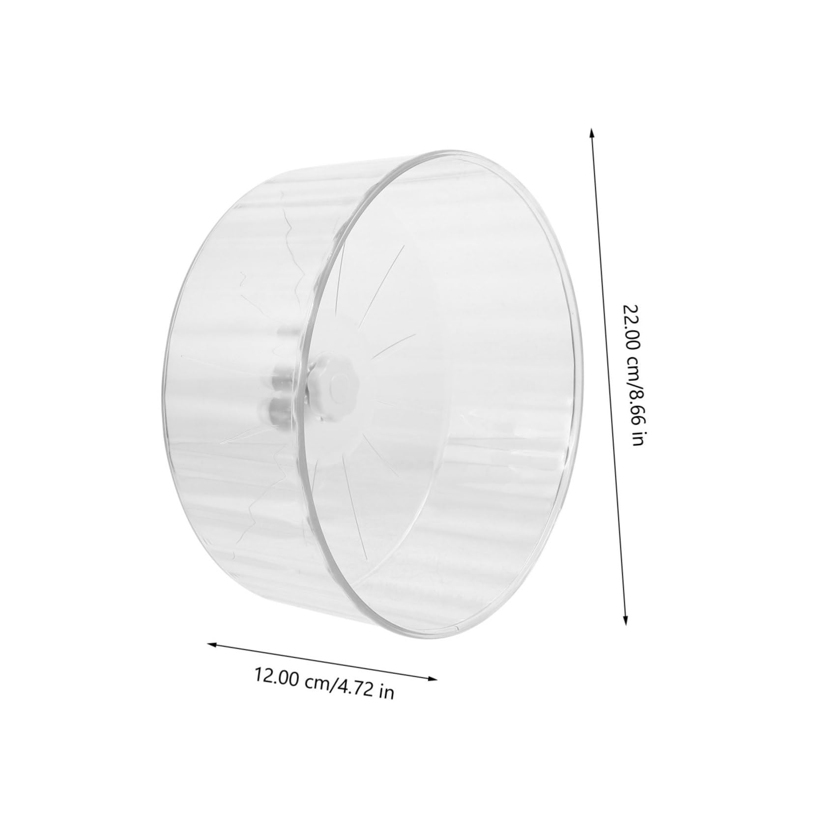Yardwe 2 Piezas De Rueda De Hámster para Correr Rueda De Ratón Silenciosa De Erizo para Hámster Máquina para Correr De Animales Pequeños para Erizo
