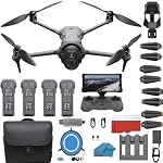 DJI Mavic 4 Pro 512GB Creator Combo with RC Pro 2 - Flagship Tri-Camera Drone, 100MP Hasselblad Camera, 4-Battery Bundle, Charging Hub, 128GB SD Card