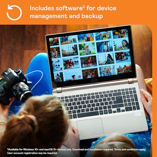 Western Digital My Passport 5TB Grey- Portable Hard Drive, Works with USB-C - Image 6