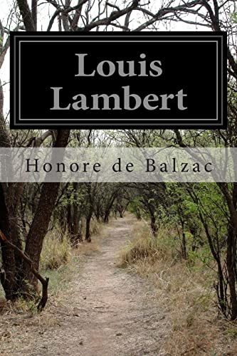 Louis Lambert 1508862648 Book Cover