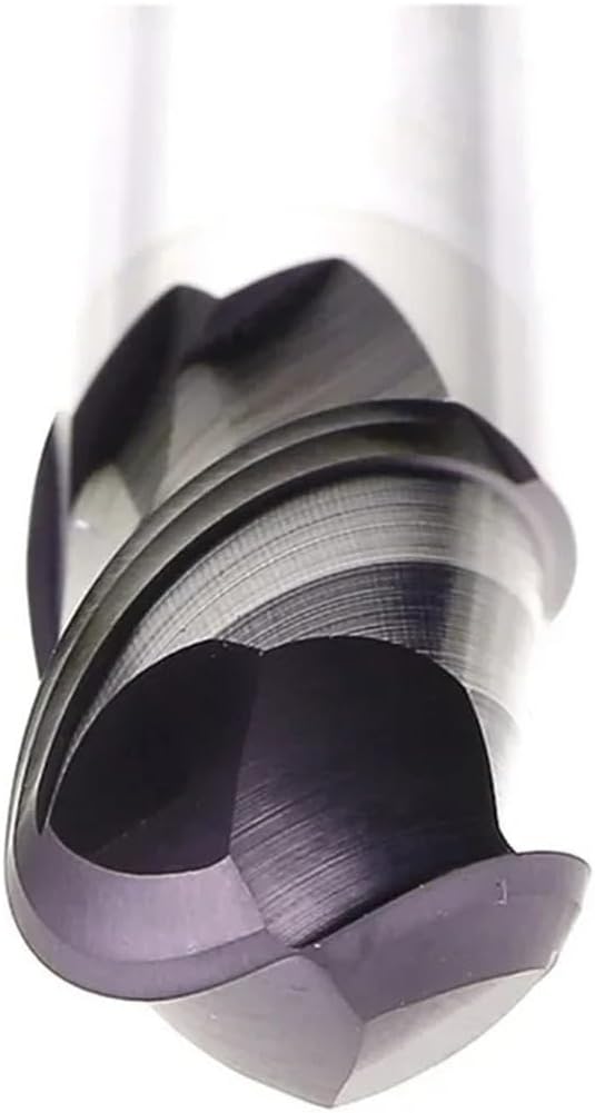 CNC milling Cutter 1pc Ball Nose end Mill 2 Flutes R0.5-R6.0 end milling Cutter for Metal face and Slot Machining Coated end Mills for hrc50(1PC-P2B-R5.0)