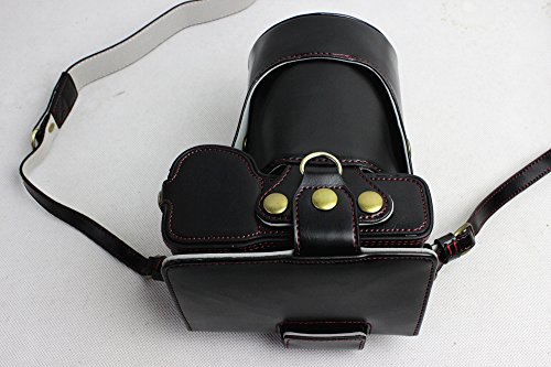 Volle Schutz Bottom Öffnung Version Schutz PU Leder Kamera Tasche für Sony ILCE-7RM3 Alpha 7R III mit 24-70mm Objektiv… – Bild 4