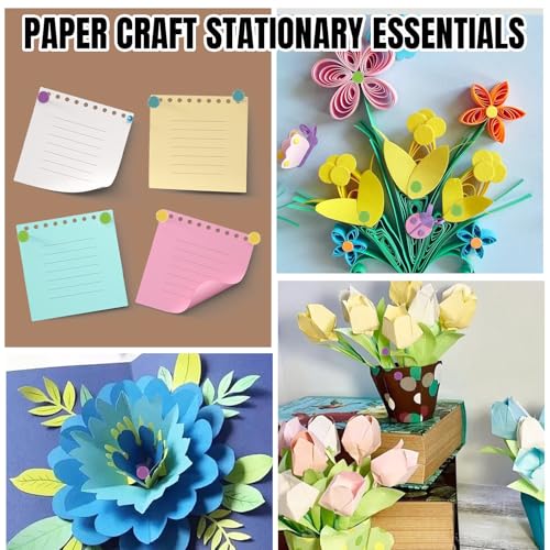 TIESOME 200 Stück Musterbeutelklammern, Rundkopfklammern, Mini Brads, Metall Bunte Brads für Schule, Büro, Papier, Scrapbooking, Briefklammern, Basteln, DIY (Mehrfarbig)