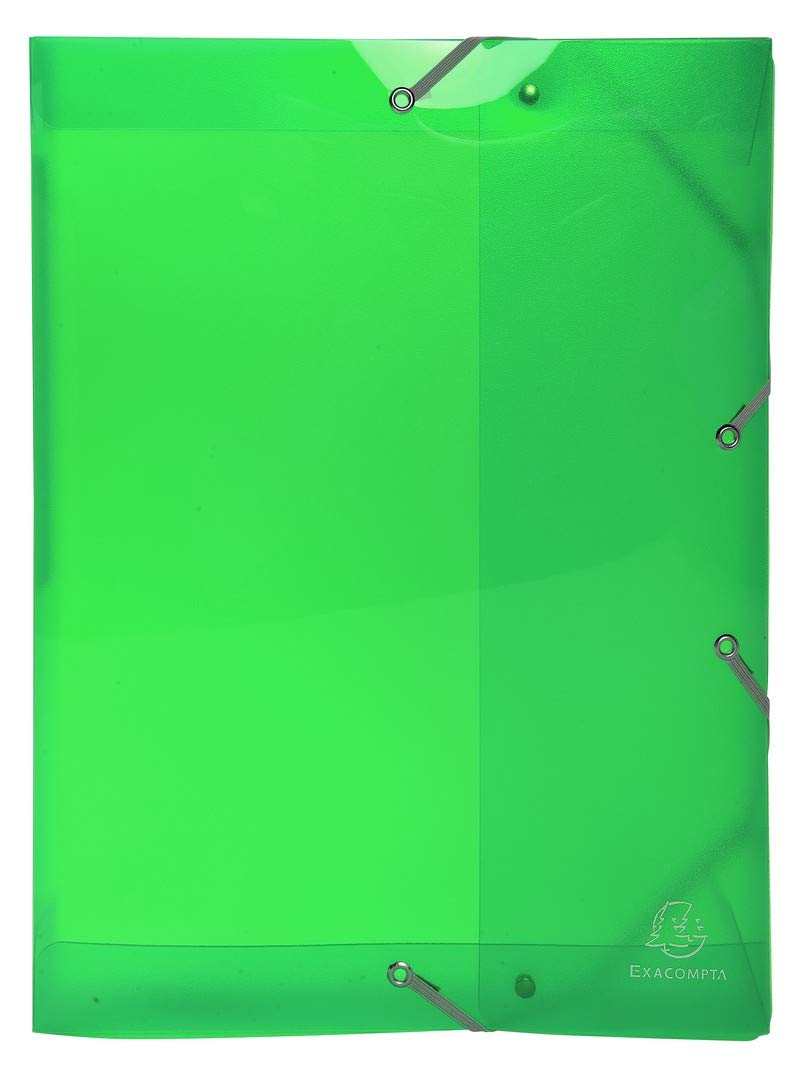 Exacompta - 59878E - Caja De 4 Archivadores De Polipropileno Chromaline, image size:799x1080