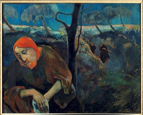Impression d'art Art Tableau Autoportrait Peinture de Paul Gauguin Toile Décoration 60x90