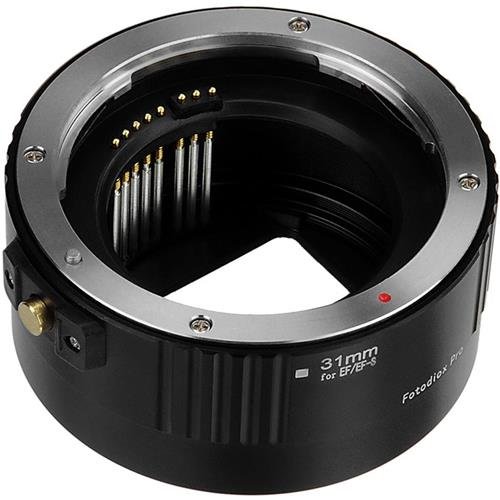 Image of Fotodiox Pro Auto Macro Extension Tube, 31mm Section - for Canon EOS EF /EF-s Lenses for Extreme Close-up
