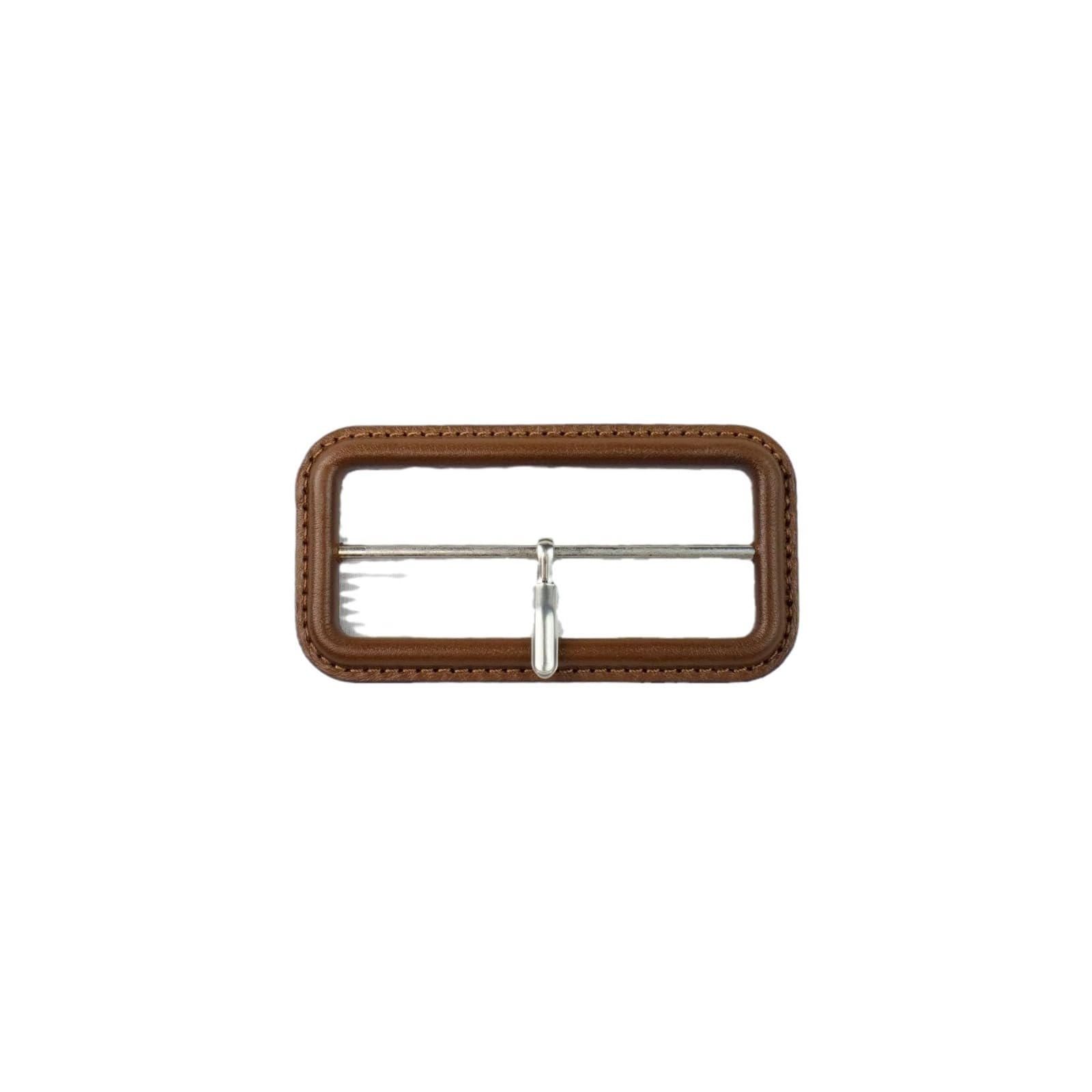 1–10 Stück 7 x 2,9 cm Karamellleder bezogene Schiebeschnallen, verstellbares Design, Ersatz für Heimwerker, Haustierhalsbänder, Rucksackzubehör