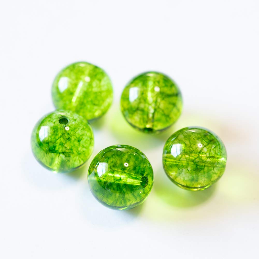 Amazon.co.jp: パールクリエイト AAA ペリドット 10mm5粒 両穴 穴あり