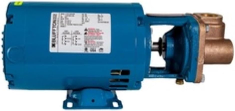 Burks 7CT7M Turbine Pump, 8 gpm, 1" NPT Inlet x 1" NPT Outlet, 115/230 VAC