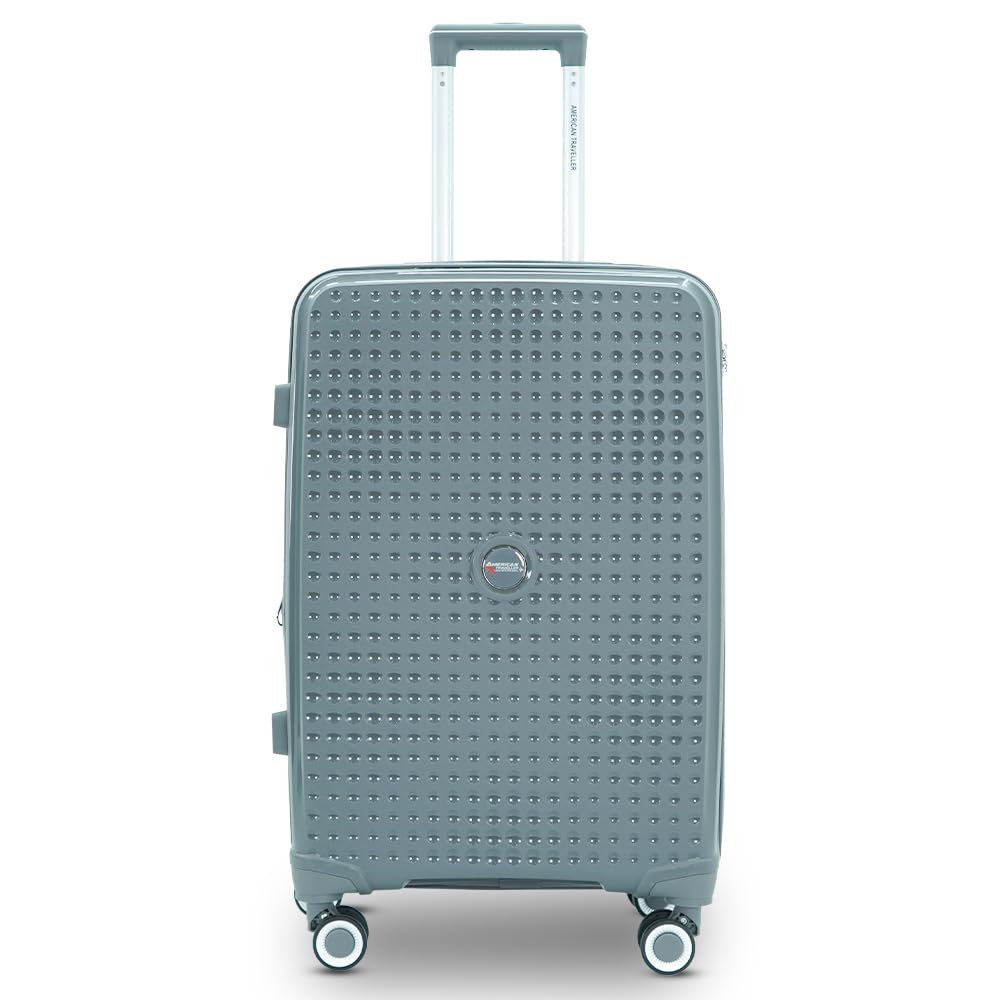 Tourispro 2.0 Trolley Bags Lightweight | Expandable Suitcase | Polypropylene | Travel Luggage Bag |TSA Type Lock | 8 Disc Wheels (20, Charcoal Gray)-image-36