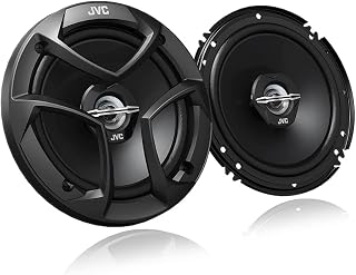JVC CS-J620 6.5" 2-Way Coaxial Car Speakers - 300W Peak Power, Mica Cone Woofer, PEI Tweeter, Easy Install Pair