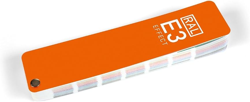 RAL E3 Color Chart, 70 Metallic Gloss Colors, 420 Solid Colors, Semi-Matte