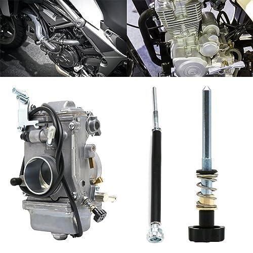 Câble De Réglage De Ralenti Long/Court Pour Carburateur, Vis De Réglage De Ralenti Pour Carburateur Hsr42, Hsr45 Et Hsr48. Carburateur de moto