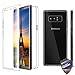 [VVUP] Clear Slim Full-body Rugged Case Protection with Built-in Screen Protector for Samsung Galaxy Note 8