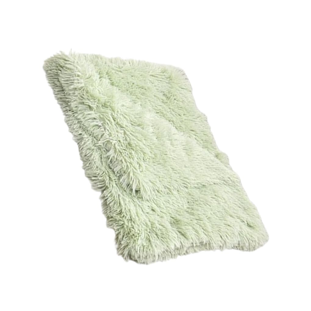 budiniao Manta cálida y acogedora para Perros y Gatos, colchoneta para Dormir Suave y cómoda para Mascotas, Manta Polar para Perros y Gatos medianos, Verde