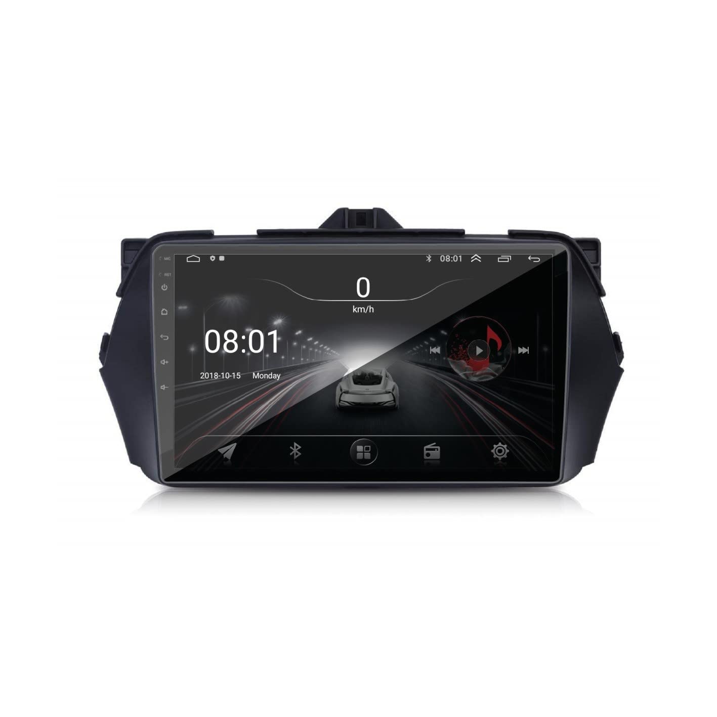 AUTO SNAP 9 Inches 22cm Touch Screen Android 12 Gorilla Glass IPS Display Car Stereo with 2GB RAM/16 GB ROM GPS/Wi-Fi/Navigation/Steering Wheel Controls Mirror Link Compatible for Maruti Suzuki Ciaz-image-10