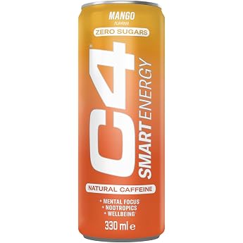 C4 Smart Energy 12 x 330 ml Mango