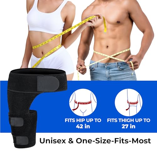 hip brace sciatica pain relief devices hip brace for women men hips pain relief thigh compression sleeve sciatic nerve braces suitable for sciatic nerve groin thigh hamstring