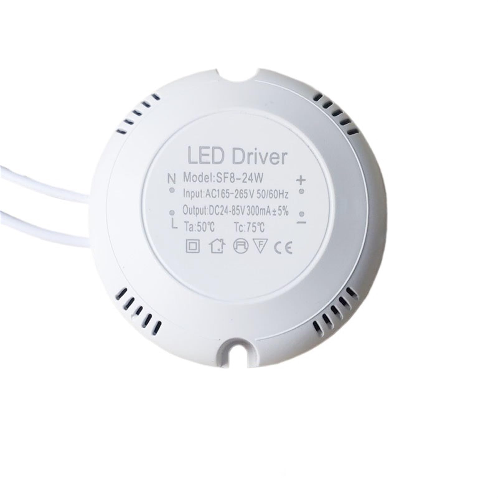 FCARUMIQP LED Driver AC165-265V to DC 24-80V 60V-130V Powers Supply Lighting for Ceiling Light Lamp 8W 12W 18W 24W 36W