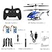 JJRC Helicopter with Remoter Control, 3.5CH Rc Helicopter Altitude Hold Helicopter with 2 Batteries for Kids,Gryo 2.4GHz LED Light for RTF Crash Resistance Helicopter Drone Gift Toy(Blue)