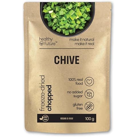 Healthy Future Freeze Dried Chive Herb Snack Cover