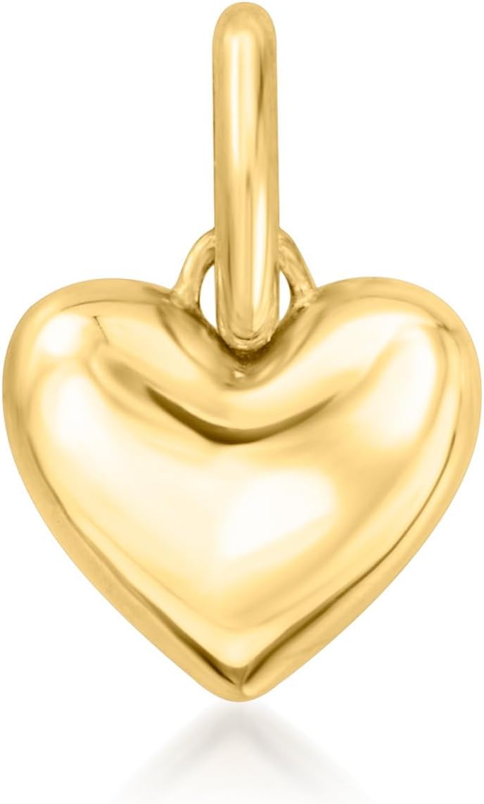 Pure Collection by Ross-Simons 14kt Yellow Gold Heart Charm