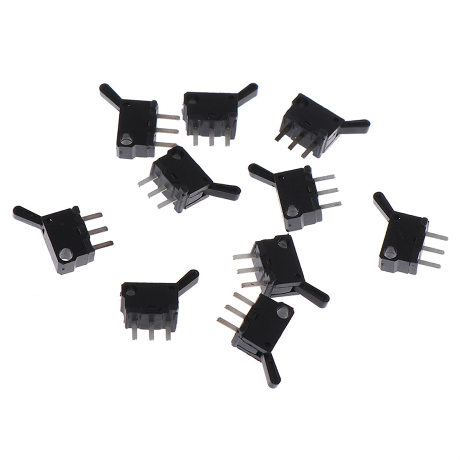 Micro-interrupteur de course miniature 3 broches lot 10 petits interrupteurs NO NC électronique