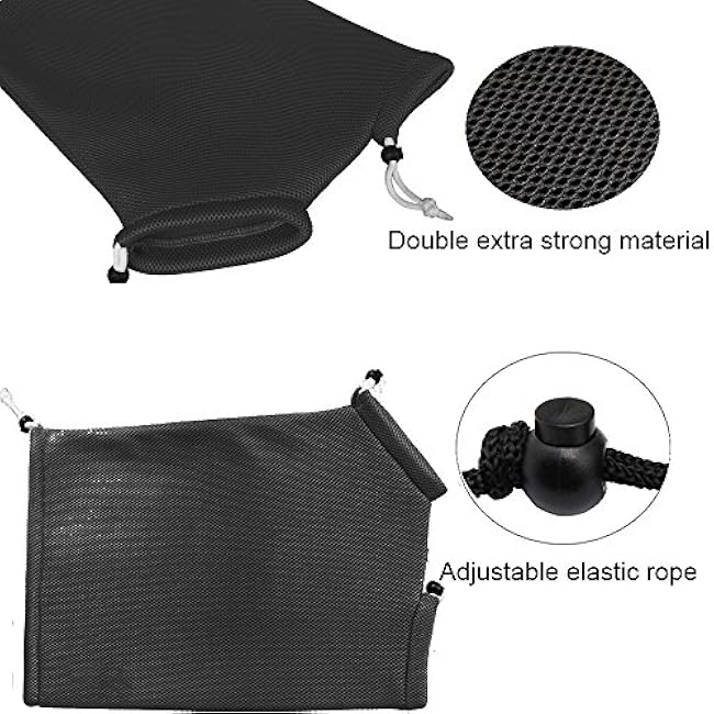 ASOCEA Cat Bathing Bag Adjustable Cat Grooming Mesh Bag Breathable Restraint Shower Bag Anti-Bite and Anti-Scratch for Bathing Nail Trimming Injecting Ears Clean Medicine Taking-maICQT7C