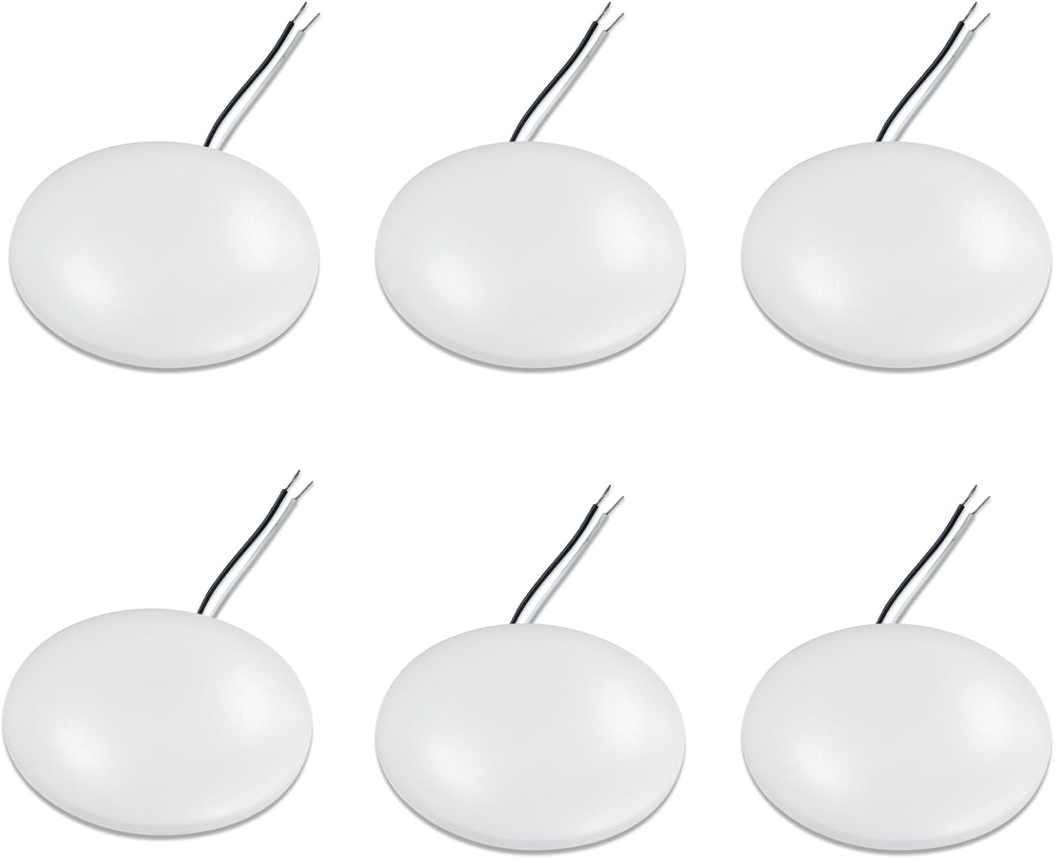 Dream lighting RV Interior LED Lights 12v DC 3.5inch Ceiling Dome Light Fixtures-4000K White Lighting, Pack of 4