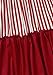 LANMERTREE American Flag Star Vertical Striped Ruffled Mini Dress Spaghetti Strap Sundress Smocked A-Line Mini Dress(Red1,M)