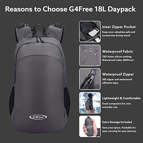 G4Free Impermeabile Ultra Leggero Packable