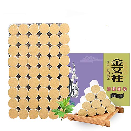 Smokeless Moxa Purifier 54 Rolls Sticks Pure Moxibustion Moxa 10-Years Purity 60:1 Ratio
