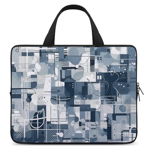Sac à bandoulière pour ordinateur portable 15" gris et blanc pour protéger votre PC des chocs