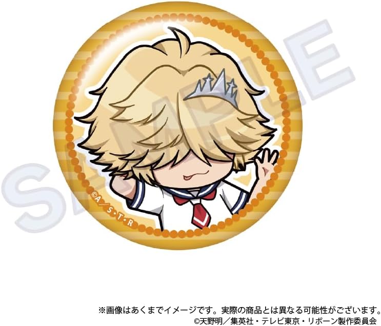 Home Teacher Hitman Reborn! Fruit Pop Version Trading Tin Badge Box of 8