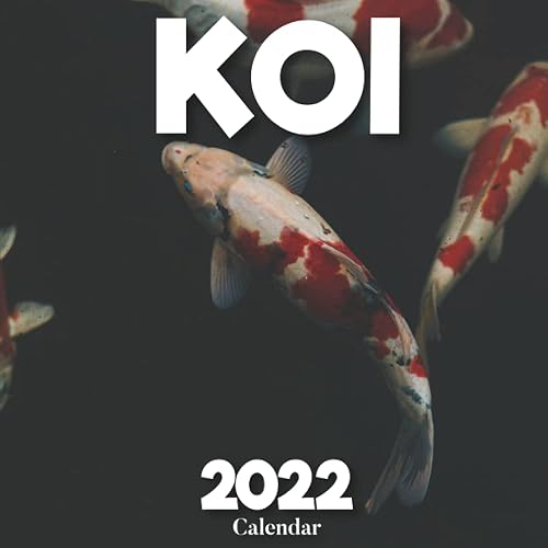 koi Calendar 2022: A Monthly and Weekly 12 Months Calendar 2022 With Pictures of the koi For Desk, Office to Write in Appointment, Birthday, Events | ... Ideas For Men, Women, Girls, Boys in Bulk