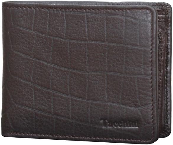 Tacchini Men's Multi-Card Compact Center Flip Bifold Wallet