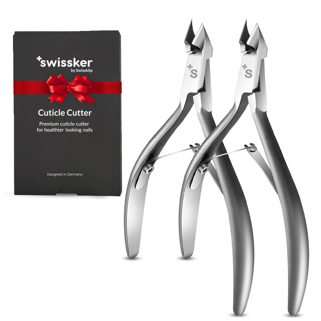 Swissker by Swissklip Cuticle Trimmer I Best Cuticle Remover I Cuticle Nippers Cutter Scissors I Nail Nipper used