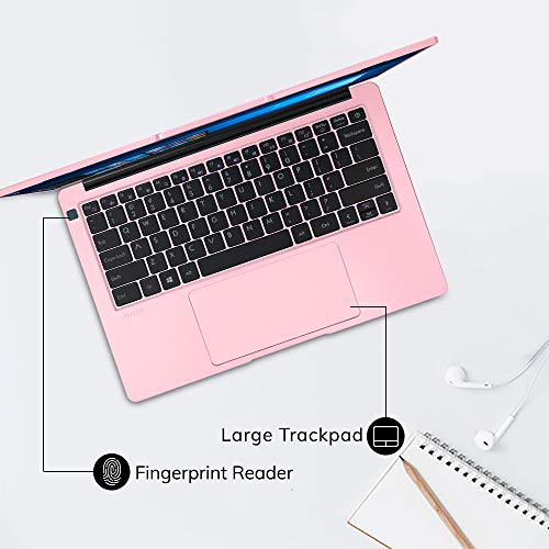 Image of AVITA LIBER V14 NS14A8INW561-SPA 14-inch (35cm) Laptop (AMD R7-3700U /8GB /512GB SSD /FHD /Windows 10 Home /Radeon RX Vega 10 Graphics / 1.25KG), Summer Pink