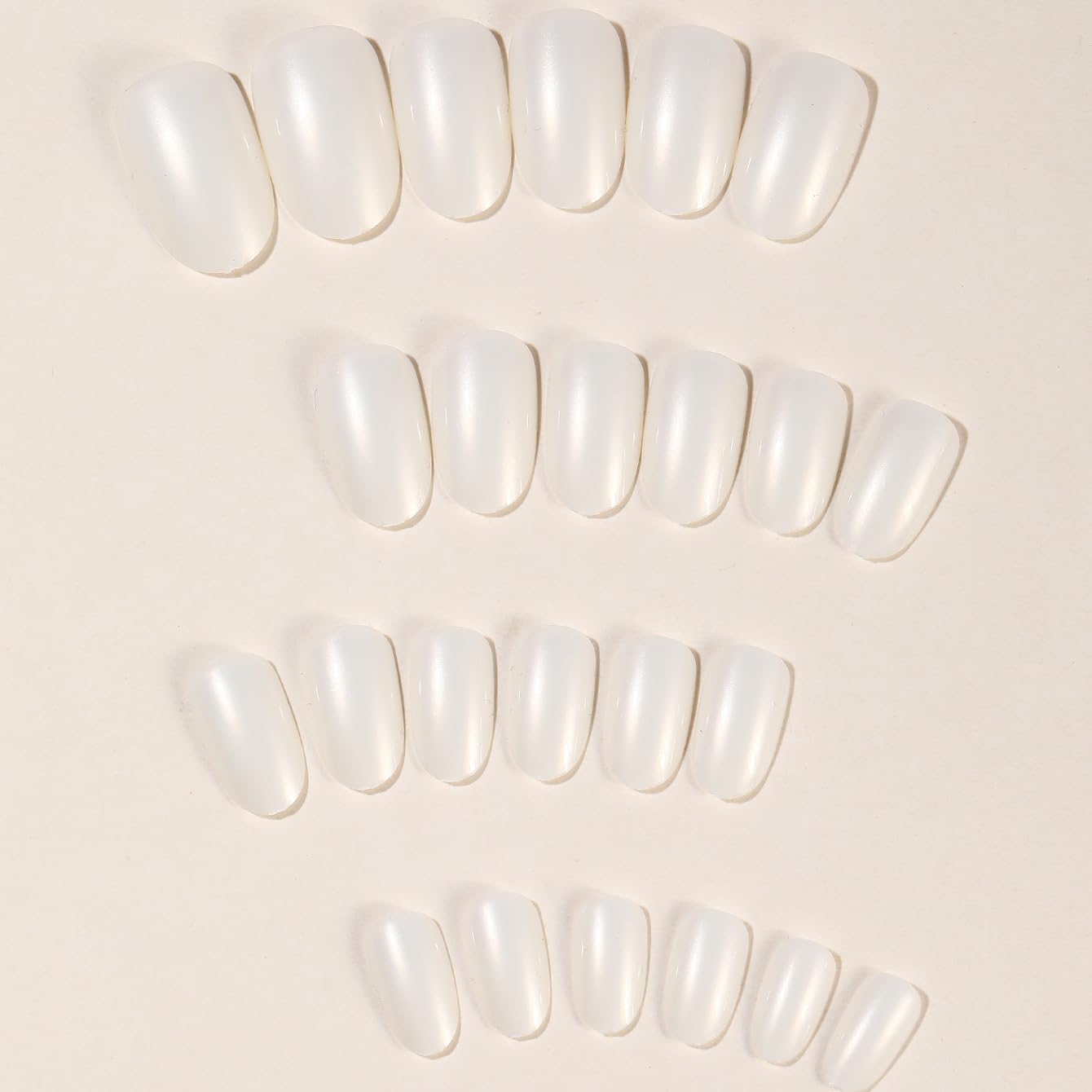White Pearl chrom proszek do paznokci, efekt perłowy, błyszczący puder do paznokci, Nail Art Chrome Nail Powder