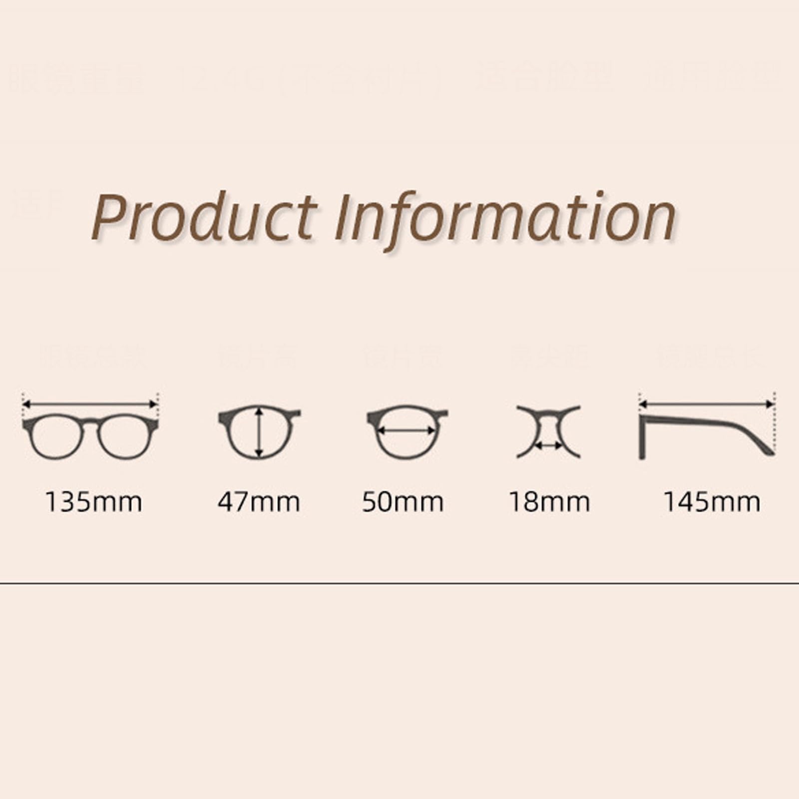 Monturas de Gafas de Metal, Gafas poligonales for Ordenador, Gafas sin Receta con Bloqueo de Metal, con Almohadillas for la Nariz, Ajuste cómodo(Gold)