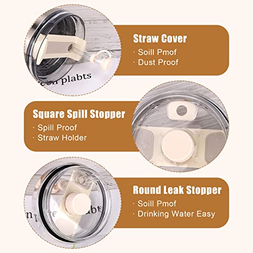 6pcs Silicone Spill Proof Stopper Set - Image 4