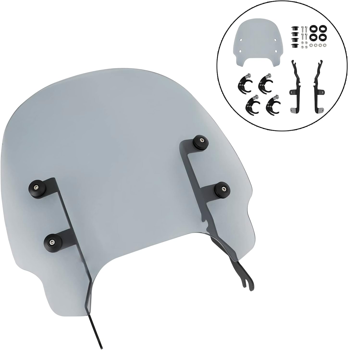 ABS Motorcycle Windshield WindScreen fit for Harley Sportster S RH1250 2021-2022