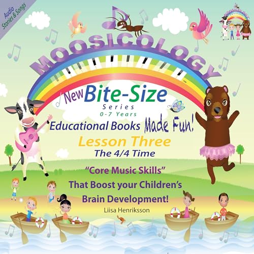 『Moosicology Lesson Three: The 4/4 Time: Music Learning Made Fun!』のカバーアート