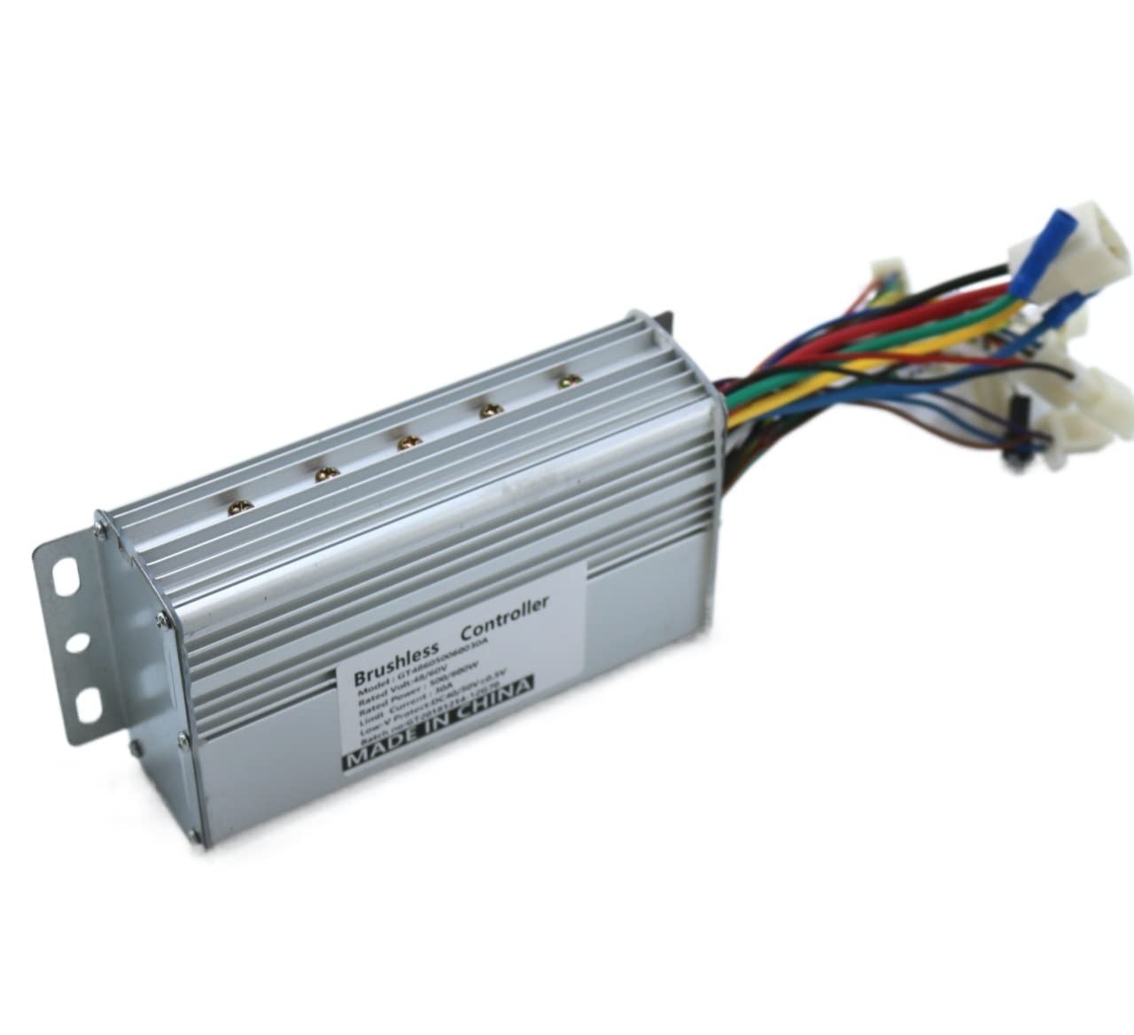 Controlador de Scooter Eléctrico,Controlador de Bi Controlador de Motor BLDC de 48V/60V, 500W/600W, 30Amax, Controlador de Triciclo de Bicicleta eléctrica