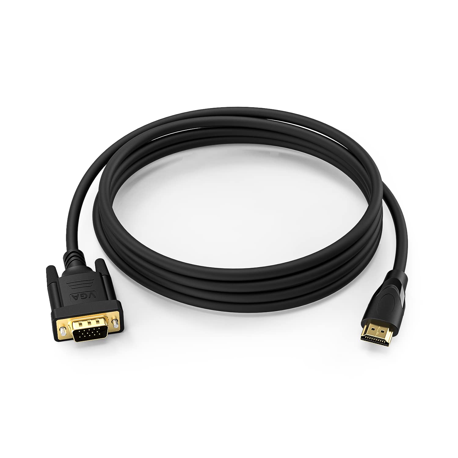 CBUS 5ft GoldPlated HDMI to VGA Cable Compatible with Dell