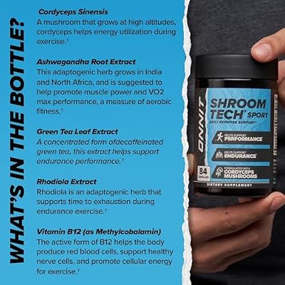 ONNIT Cognitive & Endurance Support Bundle: Alpha Brain Nootropic Capsules (30 Count) + Shroom Tech Sport Exercise Support Capsules (28 Count), IGEN Non-GMO Tested Focus, Energy & Endurance, 2 Pack