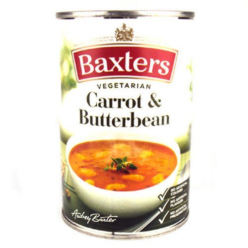 Baxters Vegetarian Carrot and Butterbean 415g