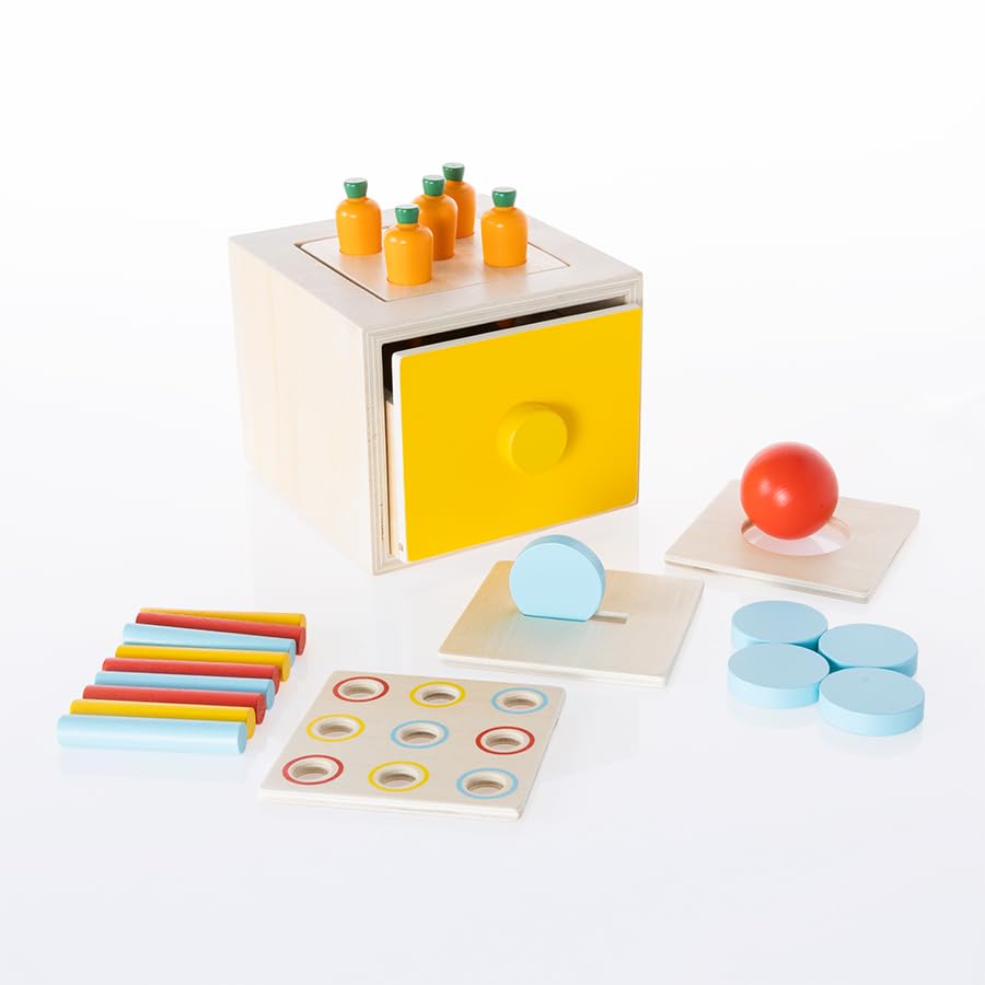 Amazon.com: Fat Brain Toys 4 in 1 Educational Box - 4-in-1 Sorting