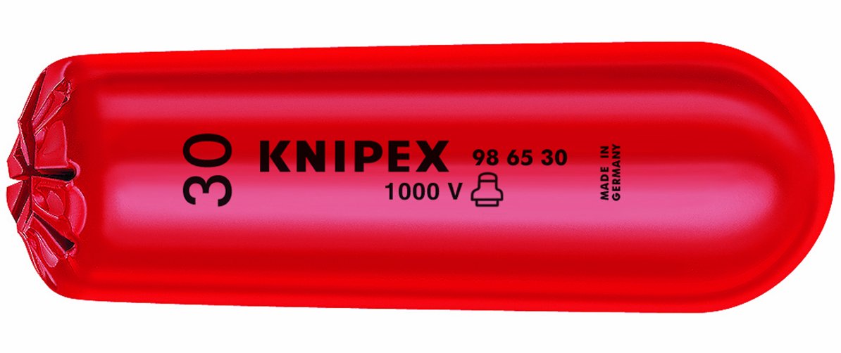 KNIPEX 98 65 30 1,000V Insulated Self-Clamping Plastic Slip-On Caps